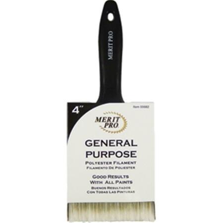 MERIT PRO 682 4 in. Polyester Brush 652270006830